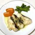 にきけん's cooksnap of when they made 鱈のムニエル・にんにくバター.