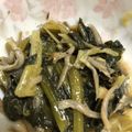 Rまり's cooksnap of when they made 小松菜のくたくた煮。.