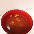 みれいく's cooksnap of when they made インスタント味噌汁で納豆汁✩.