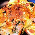 柚子♡⸝⸝⸝'s cooksnap of when they made 朝ごはんやランチに♪キッシュ風トースト.