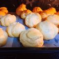 pipipipimi's cooksnap of when they made 【米粉】米粉シュークリーム.