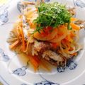 umi☆neco's cooksnap of when they made 新玉＆人参たっぷり☆小いわしの南蛮漬け.