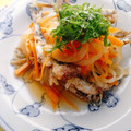 umi☆neco's cooksnap of when they made 新玉＆人参たっぷり☆小いわしの南蛮漬け.