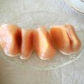 violets's cooksnap of when they made おもてなしにも…柿の生ハム巻き.