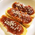 ☆カフェテリア★'s cooksnap of when they made 焼き豆腐の田楽風♪.