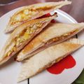 ナナッコ☆724's cooksnap of when they made トースター♪簡単ランチパックホットサンド.