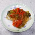 ダンディねこ's cooksnap of when they made 野菜たっぷり☆アジの甘酢あんかけ.