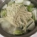 nessa1's cooksnap of when they made 鶏肉の水炊き.