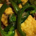 MotleyRisa's cooksnap of when they made 厚揚げとピーマンのおかか炒め.
