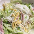 miki_iv's cooksnap of when they made 春雨レタスのマヨサラダ.