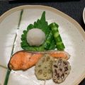 2児ママみきてぃ's cooksnap of when they made 蓮根天ぷら☆青のり風味☆お弁当にも♪.