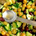 たべたべこ's cooksnap of when they made つまみ食いが止まらない☆ひよこ豆のサラダ.