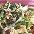 なーなちゃん's cooksnap of when they made 混ぜるだけ！和風ツナマヨの冷製パスタ.