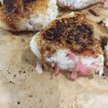 sahooo.'s cooksnap of when they made 焼肉のタレで胡麻ベーコン焼きおにぎり.