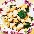 かわゆう1211's cooksnap of when they made ピーマンと鶏むね肉のナッツ炒め.