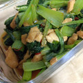 クックVCDF1J☆'s cooksnap of when they made 小松菜と鷄挽き肉のさっと炒め。.