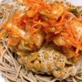 クックK0EAD7☆'s cooksnap of when they made 納豆キムチそば.