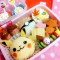 徒然ひろにゃ♪'s cooksnap of when they made キャラ弁☆ピカチュウのコロコロおにぎり.