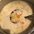 だい☆あお☆まり's cooksnap of when they made やさしい味わい！さつまいも豆乳チャウダー.