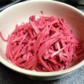 卯月のうさぎ２０１４'s cooksnap of when they made 土生姜で☆なんちゃって紅生姜♪.