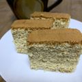 sasimicafe's cooksnap of when they made スクエア型で☆簡単カステラ！！.