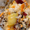 いくぴりん's cooksnap of when they made 新米に合う！さつまいもと鮭の炊き込みご飯.