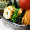 U☆kaoru's cooksnap of when they made わさび菜とちくわの簡単めんつゆ炒め.