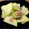 ばたみそーぱん☆'s cooksnap of when they made ハヤトウリ（隼人瓜）とツナの塩炒め.