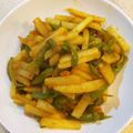CHICHICAT's cooksnap of when they made じゃが芋・ピーマンのカレー粉炒め♪.