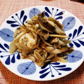 さくのごはん's cooksnap of when they made 鶏肉とごぼうの炒め煮.