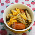 ゆきらっくま's cooksnap of when they made 簡単っす！もやしめじのウインナー卵炒め.
