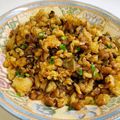nonta♪'s cooksnap of when they made 高菜＆納豆のチャーハン.