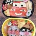 towamam♡'s cooksnap of when they made アンパンマン♡バイキンマン仲良しキャラ弁.