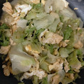 つえちょん's cooksnap of when they made 簡単 レタス丸々1個の炒め物＊.
