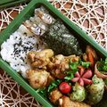 こは＊'s cooksnap of when they made ししゃも弁当♪お静かに(笑).