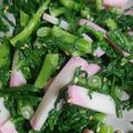 くろっち！'s cooksnap of when they made 春菊とカマボコの簡単サラダ.