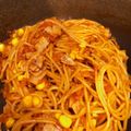 れいちぇるママ★'s cooksnap of when they made 子供も大好き♥️甘めの懐かしナポリタン✨.