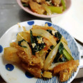みかんのmama☆'s cooksnap of when they made 小松菜と天ぷらの玉子とじ.