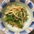 そのうち老々's cooksnap of when they made 即席10分✿小松菜ともやしのおひたし✿.
