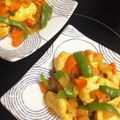 ☆SariSari☆'s cooksnap of when they made 【簡単】柔らか鶏胸肉のカレー粉炒め.