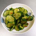 あたりめっこ's cooksnap of when they made キュウリの簡単漬物　白だしで。.