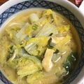 ちゃぎー's cooksnap of when they made 白菜と大根のお味噌汁♪.