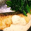 みほほえ's cooksnap of when they made たらのムニエル、マスタードソース.