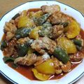 55才のおじさん's cooksnap of when they made 鶏肉のつゆうまトマト煮.