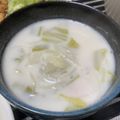 akizoo's cooksnap of when they made ハムとキャベツとじゃがいものミルクスープ.
