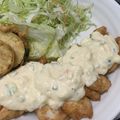 akizoo's cooksnap of when they made むね肉で！たこ焼き粉で！さっくり鶏天.