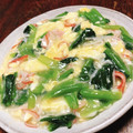 ちゃちゃまる26's cooksnap of when they made とろ～り♪小松菜のかに玉あんかけ.