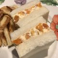 nopimoco's cooksnap of when they made ラム柿＆レーズンクリチサンド.