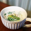 ともみん❤'s cooksnap of when they made 簡単5分☆白菜と青梗菜の熱々ミルクスープ.