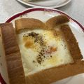 ＊なみへい＊'s cooksnap of when they made 箱入り目玉トースト.